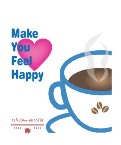 画像1: Feel Happy コーヒー (1)